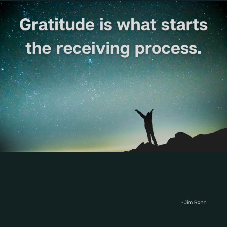 Generative vibration, gratitude cultivates abundance